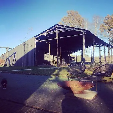 Schuurloft Hof Bogaerde Met Biozwembad, Veldzicht & Uilennest * جابيكي
