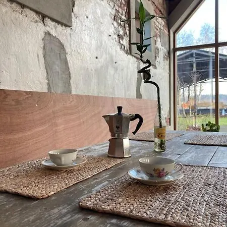 Schuurloft Hof Bogaerde Met Biozwembad, Veldzicht & Uilennest بيت للعطل *